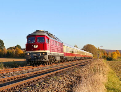 Traktionsleistung Sonderzüge - Zug in Landschaft